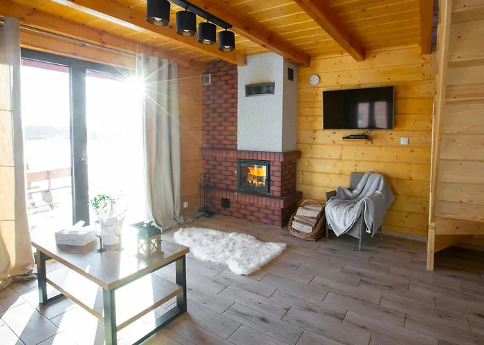 Holiday home Nad Samym Jeziorem Sauna Jacuzzi