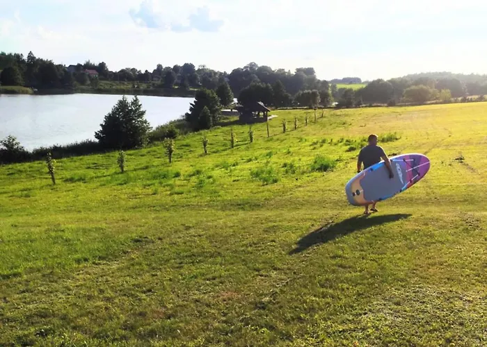 Nad Samym Jeziorem Sauna Jacuzzi * Lepaki Wielkie